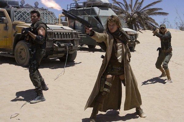 Resident Evil Extinction (2007), se hizo la luz